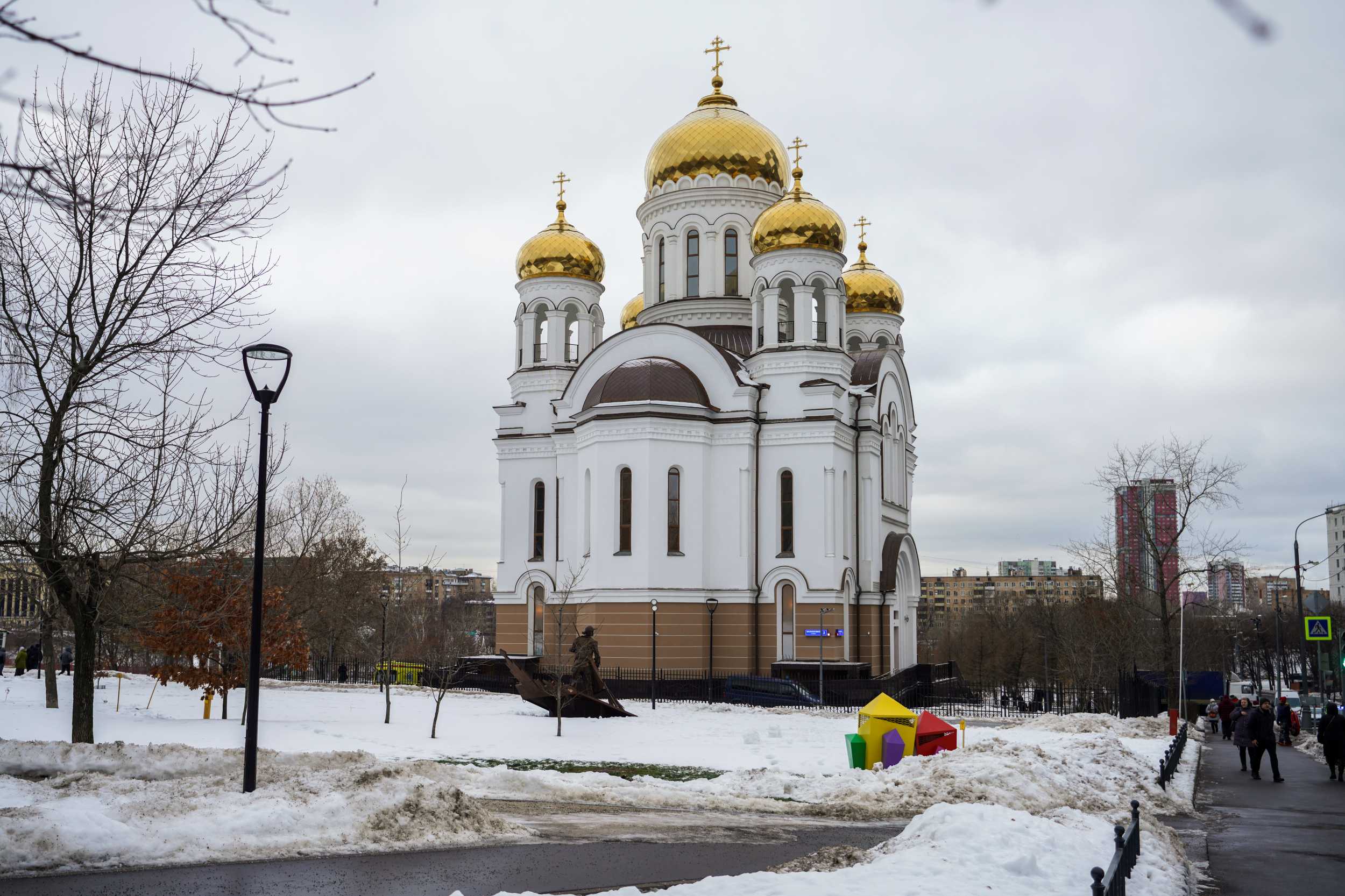 Желтый храм в Киеве