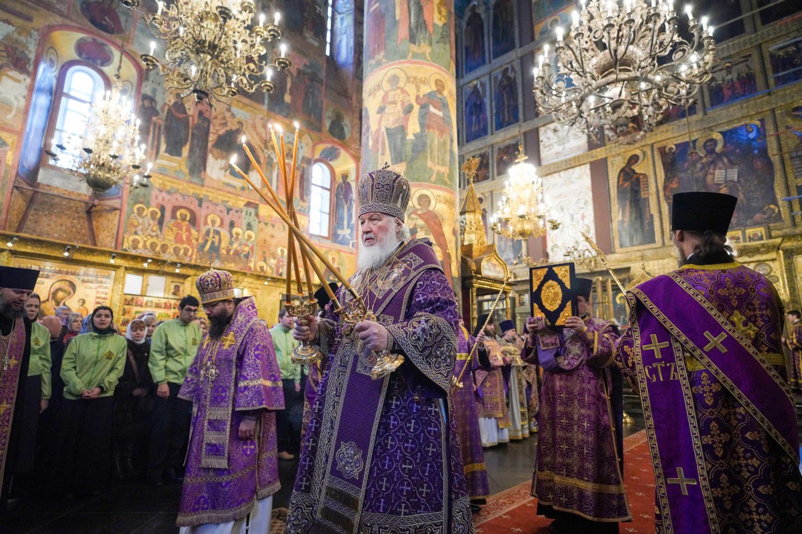 Духовенство храма Живоначальной Троицы в Кожухово