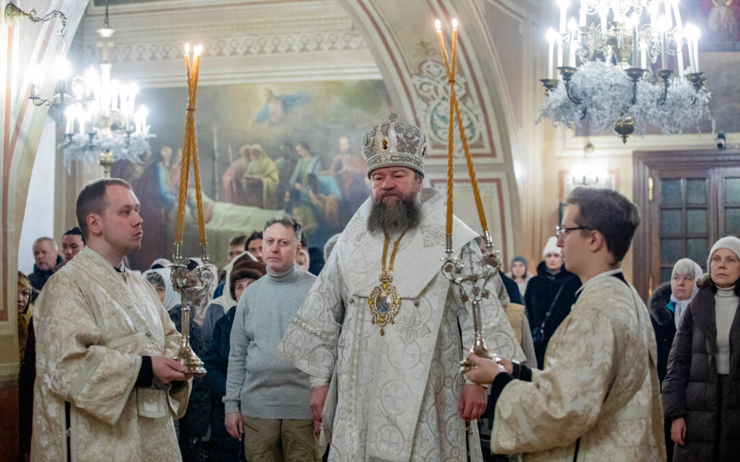 Патриаршее поздравление епископу Нектарию (Фролову) с 65-летием со дня рождения