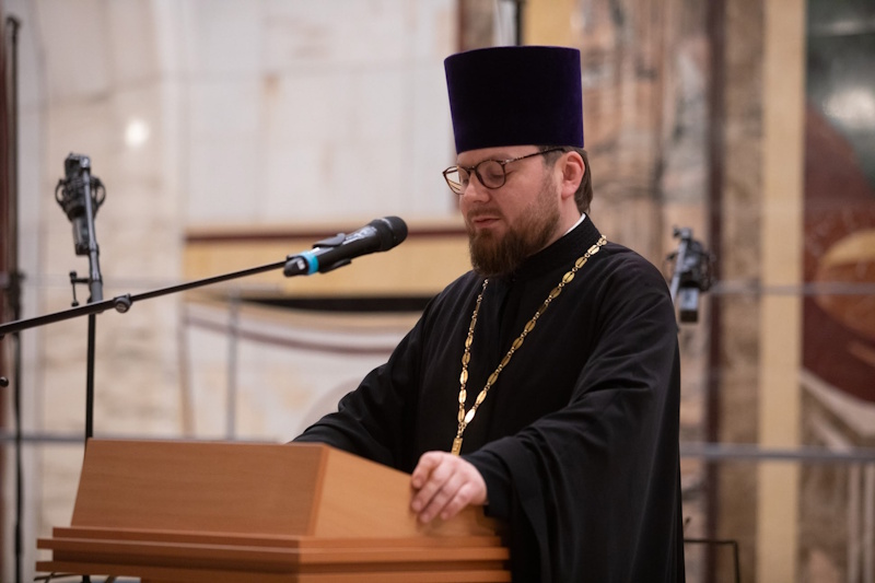 Священник Александр Лисовский выступил с докладом на IV Международном съезде регентов и певчих