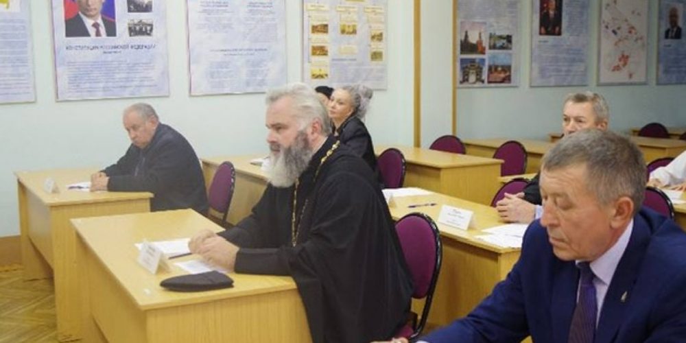 Священник Марк Кравченко принял участие в заседании Общественного совета УВД по ЮВАО