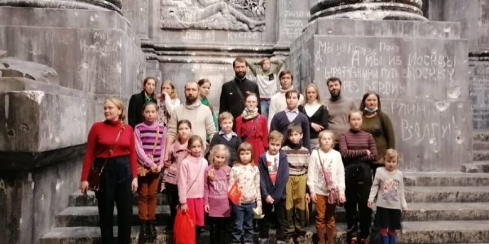 Посещение музея Победы прихожанами храма святого равноапостольного князя Владимира в Кузьминках