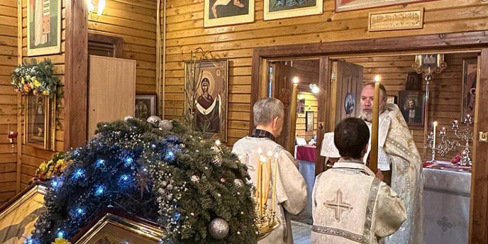 Торжества в день престольного праздника прошли в храме преподобного Паисия Святогорца в Выхине