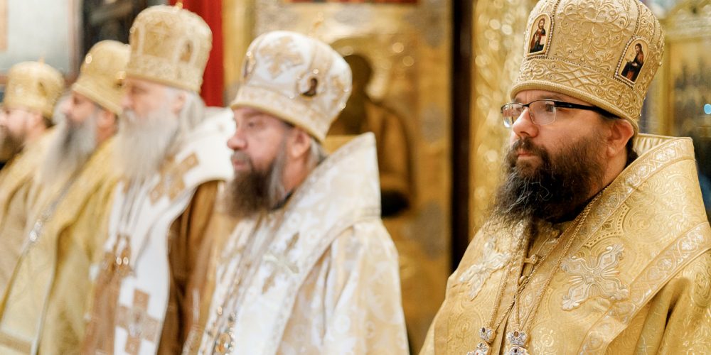 Архиепископ Егорьевский Матфей сослужил за Божественной литургией в пятую годовщину преставления архимандрита Наума (Байбородина) в Троице-Сергиевой лавре