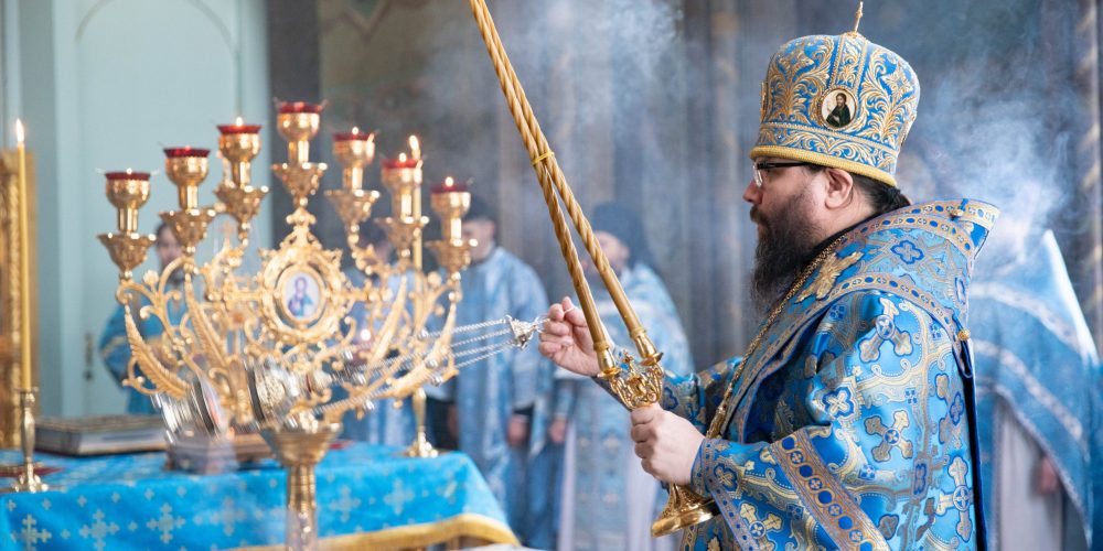 Архиепископ Егорьевский Матфей возглавил престольные торжества в Николо-Перервинской обители