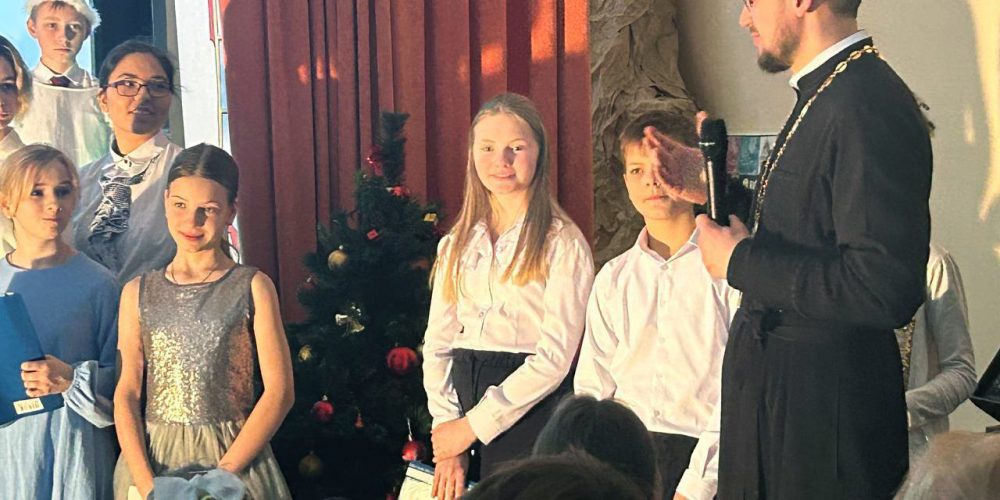 Рождественский концерт прошел воскресной школе храма иконы Божией Матери «Утоли моя печали» в Марьине