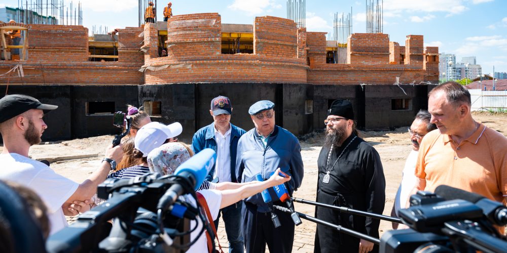 Состоялся объезд строящихся храмов Юго-Восточного викариатства г. Москвы