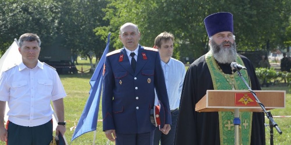 Иерей Марк Кравченко принял участие в торжествах Кантемировской дивизии