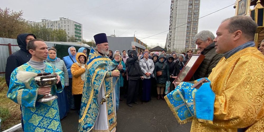 Престольный праздник на приходе храма преподобного Паисия Святогорца в Выхине