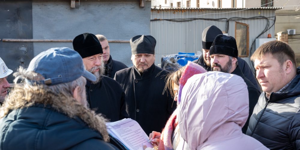 Епископ Егорьевский Мефодий провел объезд строящихся храмов Юго-Восточного викариатства